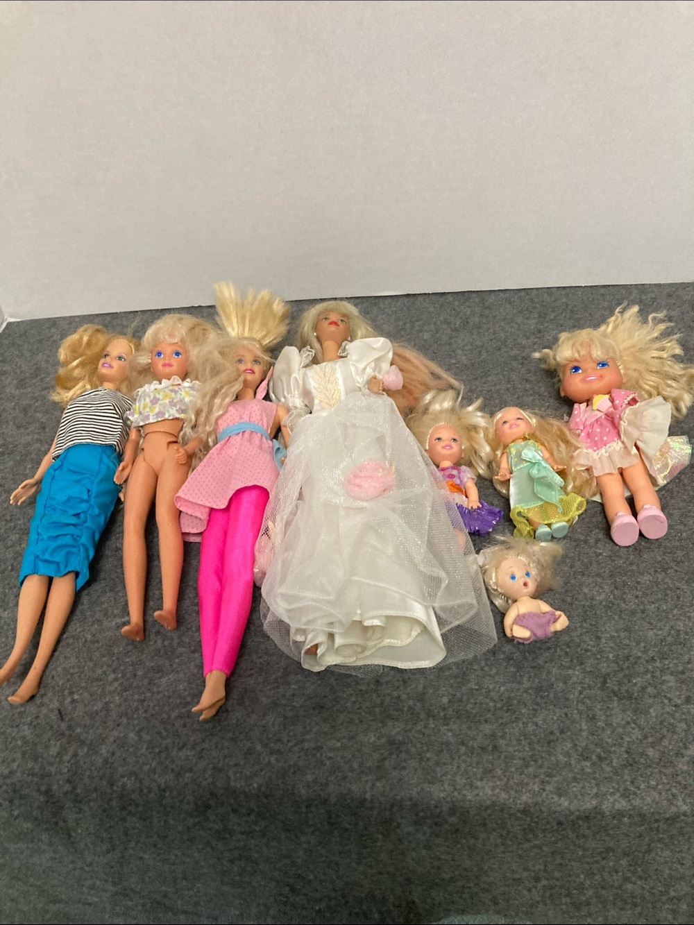 Mattel lot plus a tyco doll, 90’s girl fun collection